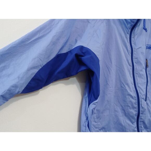 Patagonia Women's Y2K Purple Windbreaker Jacket Running Lightweight Zip Size S - Picture 5 of 11